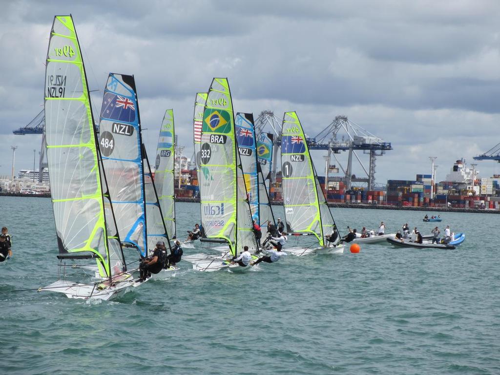 2015 49er and 49erFX NZ Nationals © Richard Burling