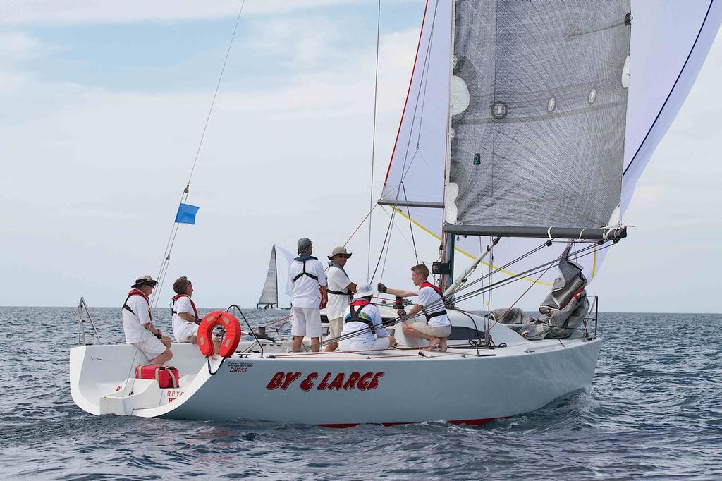 Denys Pearce's Foundation 36 By & Large - podium finishes in both races photo copyright Bernie Kaaks taken at  and featuring the  class