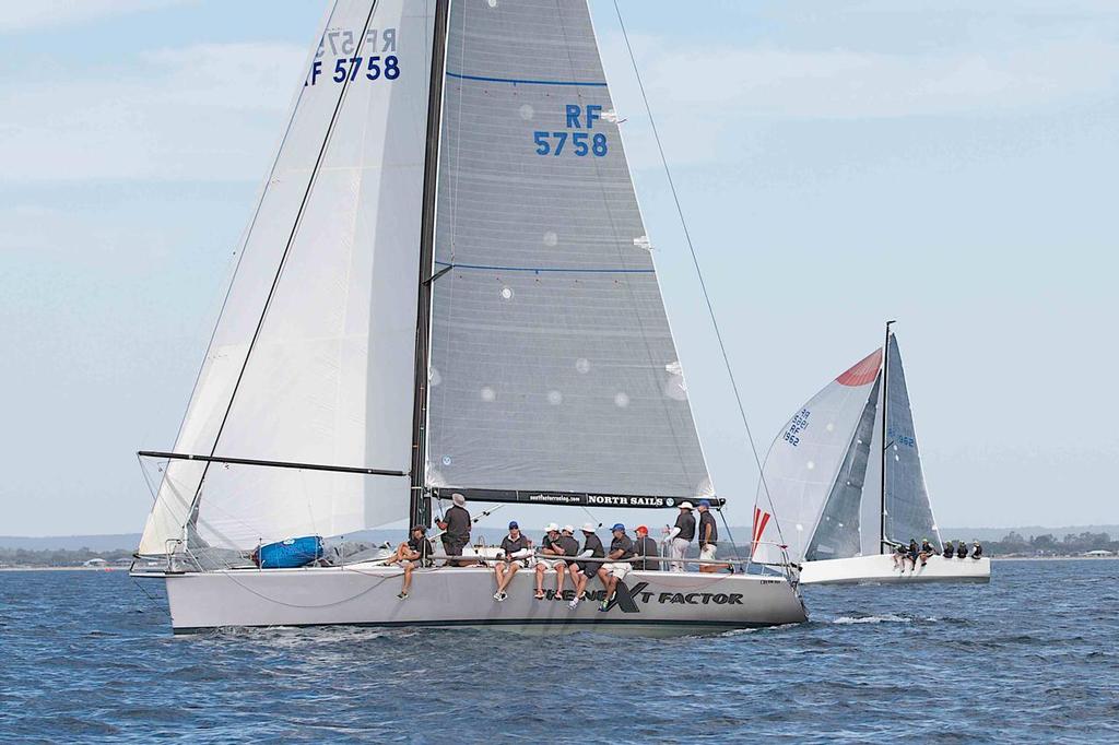 The Cadillac slowly overtaking The Next Factor photo copyright Bernie Kaaks taken at  and featuring the  class