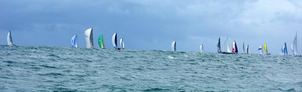 Offshore fleet looking for wind photo copyright Peter Hackett taken at  and featuring the  class