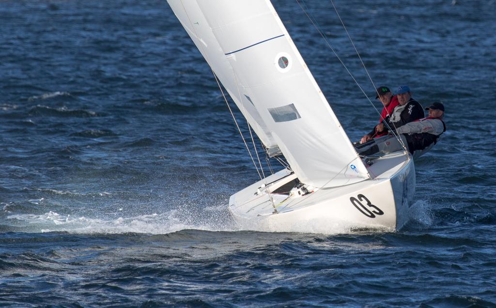 Colin Beashel, Richie Allanson and Ed McCarthy on North Sydney Station. - 2015 Etchells NSW State Championship © Kylie Wilson Positive Image - copyright http://www.positiveimage.com.au/etchells