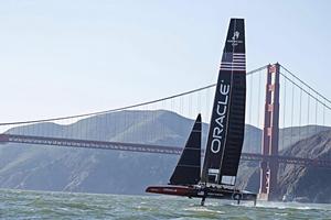  - Oracle Team USA - AC45 Development AC45 - Final Training Session - San Francisco photo copyright Oracle Team USA media taken at  and featuring the  class