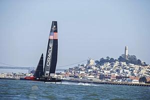  - Oracle Team USA - AC45 Development AC45 - Final Training Session - San Francisco photo copyright Oracle Team USA media taken at  and featuring the  class