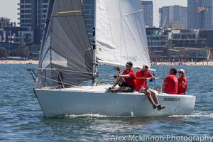 Winning form from the first time lady Skipper on Bruschetta VI. - 2015 PPWCS photo copyright  Alex McKinnon Photography http://www.alexmckinnonphotography.com taken at  and featuring the  class