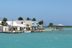 Spanish Wells “skyline”.  Photo: Michel Sacco - Eleuthera, Bahamas - A tiny chain of islands photo copyright Clarity Nicoll taken at  and featuring the  class