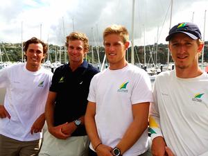 David Gilmour, Joel Turner, Matthew Wearn and Rhys Mara photo copyright Cora Zillich taken at  and featuring the  class