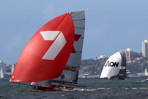 Gotta Love It 7 home a winner ahead of AON photo copyright Frank Quealey taken at  and featuring the  class