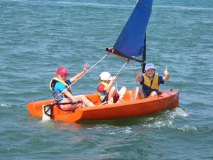 Kids will get to know the ropes of sailing for free at Expo 2015 photo copyright Emma Milne taken at  and featuring the  class
