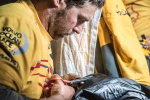 Matt Knighton  Abu Dhabi Ocean Racing - Volvo Ocean Race 2014-15 photo copyright Volvo Ocean Race http://www.volvooceanrace.com taken at  and featuring the  class