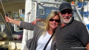Our hosts Wendy and Barry - Hobart Wooden Boat Festival 2015 photo copyright Jack and Jude taken at  and featuring the  class