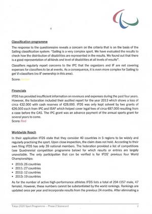 Page 2 - Photos from Reinstate Paralympic Sailing into 2020 Games's post photo copyright Timeline Photos taken at  and featuring the  class