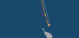 Position at 0640 UTC Feb 27 - Leg 4 to Auckland photo copyright Volvo Ocean Race http://www.volvooceanrace.com taken at  and featuring the  class