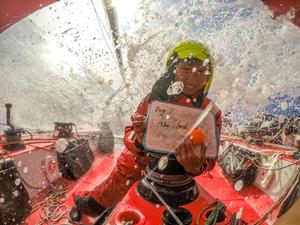 Sam Greenfield  Dongfeng Race Team - Volvo Ocean Race 2014-15 photo copyright Volvo Ocean Race http://www.volvooceanrace.com taken at  and featuring the  class
