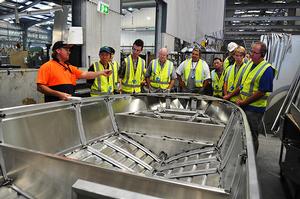 The Quintrex factory tours are back for the 2014 Gold Coast International Marine Expo photo copyright Emma Milne taken at  and featuring the  class