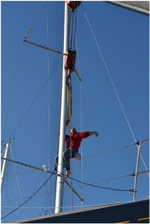 Oliver Wyatt - Yacht Rigger - Lifeskills National Careers Week Day One photo copyright Emma Slater / RYA http://www.rya.org.uk taken at  and featuring the  class