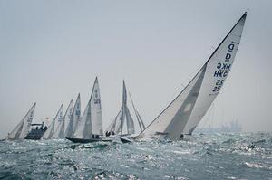 2015 Hong Kong Dragon Class Championship photo copyright Bill Cox taken at  and featuring the  class