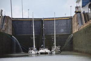 The Panama Canal - Oceans of Hope photo copyright Sailing Sclerosis/Oceans of Hope taken at  and featuring the  class