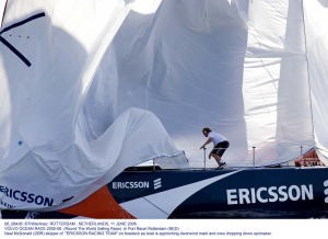 Ericsson Racing finishes fourth in the Rotterdam In-Port Race photo copyright Ericsson Racing/Thierry Martinez taken at  and featuring the  class