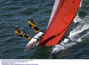 Archipelago Raid 2007 (30 July / 3 August 2007) Day 3.<br />
Finish leg Fejan / Mariehamn.<br />
ÇÊYAMAHA REDÊÈ Mischa HEEMSKERKÊ(NED) and Bastiaan TENTJI (NED)<br />
<br />
<br />
 © Th.Martinez http://www.thmartinez.com