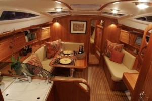 Delphia 40 interior photo copyright Delphia Yachts . www.dephiayachts.com.au taken at  and featuring the  class