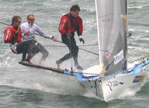 Day 3 of 18ft Skiff at San Francisco photo copyright Rich Roberts http://www.UnderTheSunPhotos.com taken at  and featuring the  class