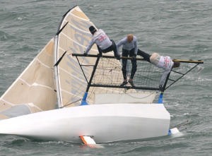 Day 3 of 18ft Skiff at San Francisco photo copyright Rich Roberts http://www.UnderTheSunPhotos.com taken at  and featuring the  class