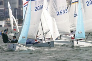 2005 Secondary Schools Team Racing Championship Racing photo copyright Yachting NSW http://www.nsw.yachting.org.au/ taken at  and featuring the  class