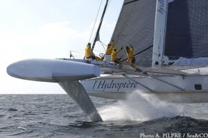 More L&rsquo;Hydroptere photo copyright Hydroptere.com http://www.Hydroptere.com taken at  and featuring the  class