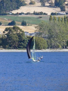 29erXX sailing for the first time at Lake Wanaka photo copyright www.29er.co.nz taken at  and featuring the  class