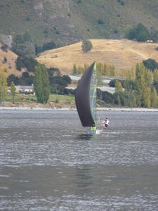 29erXX sailing for the first time at Lake Wanaka photo copyright www.29er.co.nz taken at  and featuring the  class