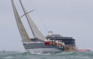 MAGIC GLOVE, Team IRL Orange, a Ker 50,  rounds a Fort in the Rolex Commodores’ Cup 2006 photo copyright  Rolex/Daniel Forster http://www.regattanews.com taken at  and featuring the  class