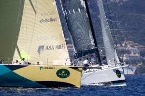 ABN Amro One and Morning Glory go head to head on Day 2 photo copyright  Rolex / Carlo Borlenghi http://www.carloborlenghi.net taken at  and featuring the  class