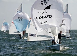 Nick ROGERS and Joe GLANFIELD, GBR leading after three races in the Mens 470 photo copyright  Rolex / Dan Nerney taken at  and featuring the  class