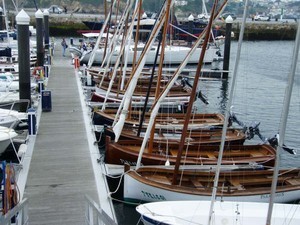 Lined up with Lateens Ribadeo photo copyright Ian & Andrea Treleaven taken at  and featuring the  class