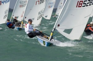 Alexander SCHLONSKI, GER in the Laser class at the Rolex Miami OCR on Day 1 photo copyright  Rolex / Dan Nerney taken at  and featuring the  class