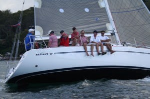 Elan 37 photo copyright SW taken at  and featuring the  class