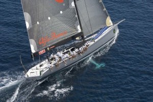 ALFA ROMEO, NZL&rsquo;s Neville Crichton, 90ft canting keel supermaxi of the type expected to be used for the 33rd America&rsquo;s Cup. photo copyright  Rolex/ Kurt Arrigo http://www.regattanews.com taken at  and featuring the  class