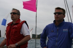 Steven Bond (left) with Jonathon Altson © Sail-World.com /AUS http://www.sail-world.com