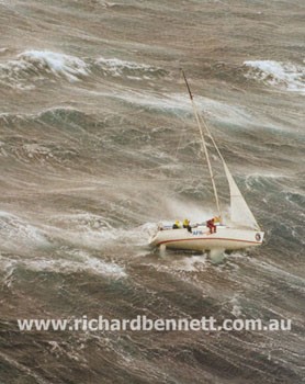 AFR Midnight Rambler in the 1998 Sydney to Hobart race © Richard Bennett www.richardbennett.com.au