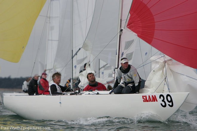 2007 Etchells Worlds Race One - Palaver, Noel Drennan © Paul Wyeth / www.pwpictures.com http://www.pwpictures.com