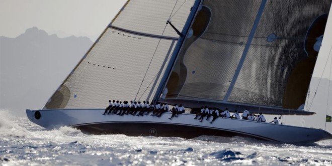 Ranger, leading the Cruising Division after two races  2008 Maxi Yacht Rolex Cup, Porto Cervo, Sardinia, Italy ©  Rolex/ Kurt Arrigo http://www.regattanews.com