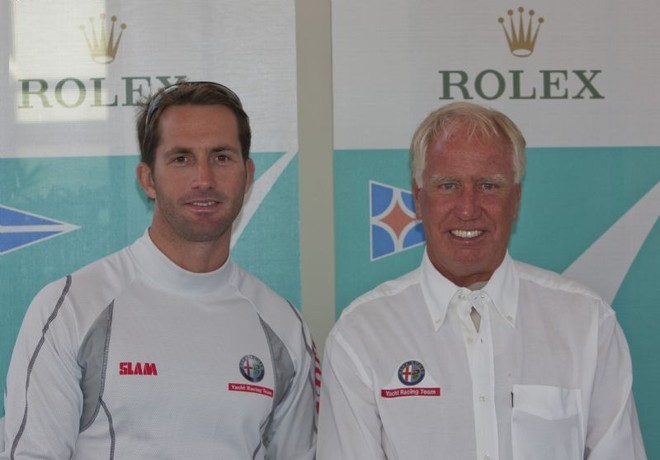 Ben Ainslie & Neville Crichton, Alfa Romeo ©  Rolex / Carlo Borlenghi http://www.carloborlenghi.net