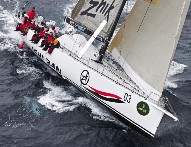 ICHI BAN, Matt Allen Volvo 70 - 2009 Rolex Sydney Hobart Race<br />
 ©  Rolex/Daniel Forster http://www.regattanews.com