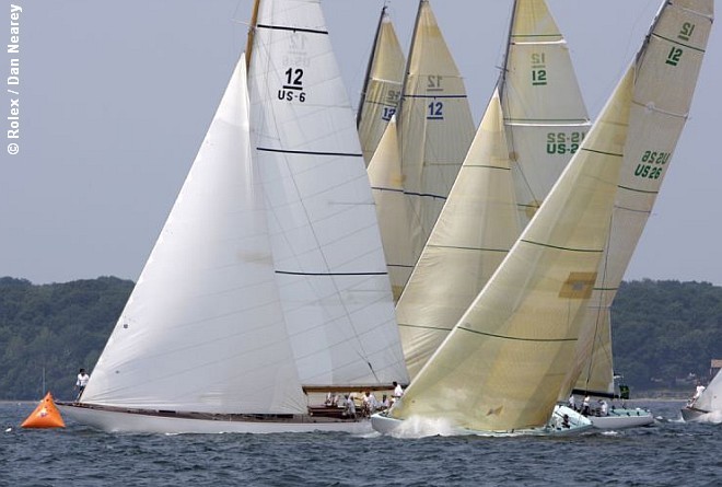 12 Metre start, New York Yacht Club Race Week  ©  Rolex / Dan Nerney
