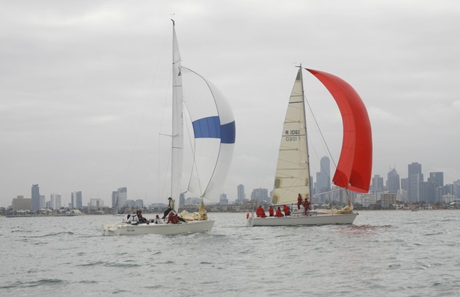 Closing in! - Australian Womens Keelboat Regatta © David Johnson