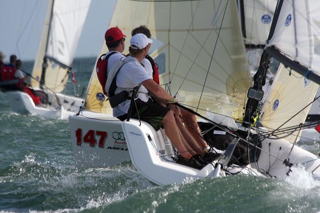 Audi Melges 20 Miami Winter Event No. 1 © 2009 JOY/International Audi Melges 20 Class Association http://melges20.com/