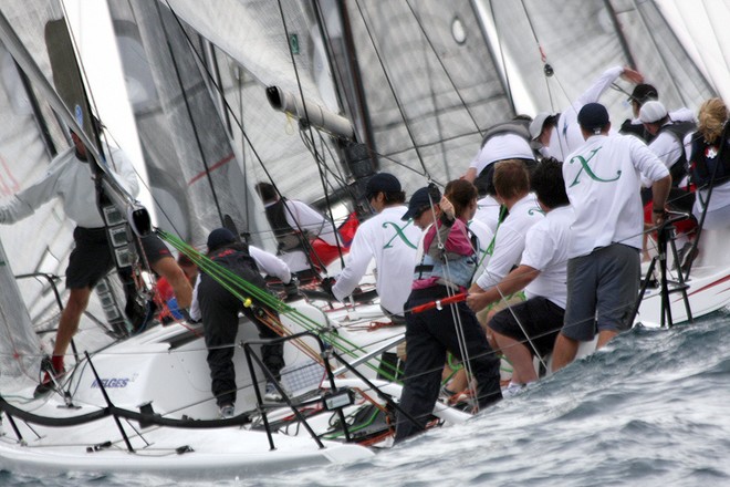 Race 5 - Tight gaterounding - 2009 Melges 32 Gold Cup © JOY / IM32CA http://melges32.com/