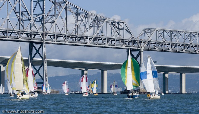 Three Bridge Fiasco, on San Francisco Bay, January 2010 © Eric Simonson - copyright
