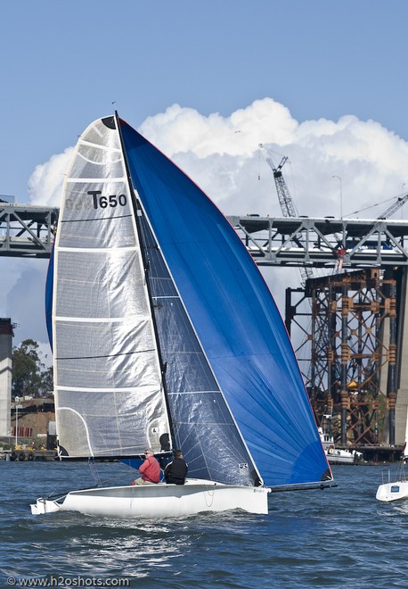 Three Bridge Fiasco, on San Francisco Bay, January 2010 © Eric Simonson - copyright