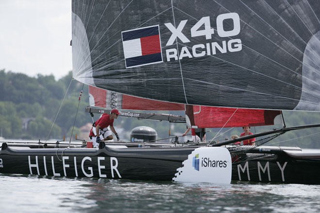 Tommy Hillfiger Day One IShares Cup Extreme 40 Sailing Series. Photo : © Jean-Marie Liot / DPPI / OC Events © Extreme 40s